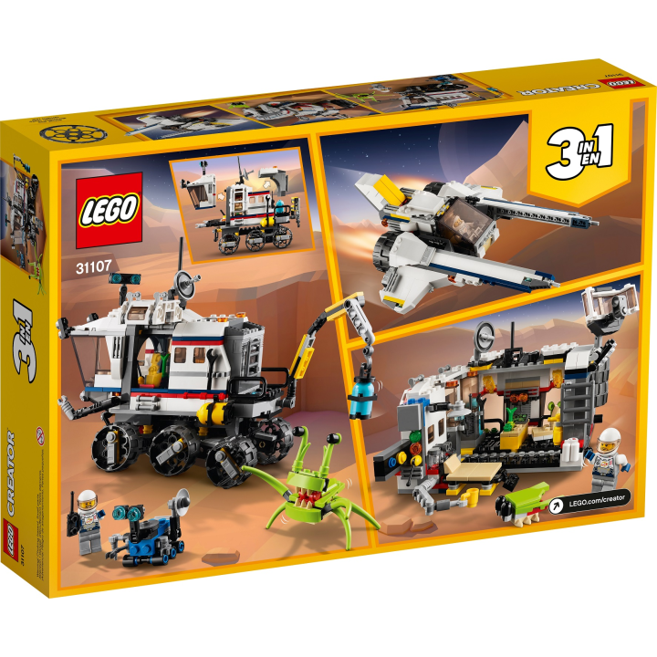 Il Rover di esplorazione Spaziale - Lego Creator 31107
