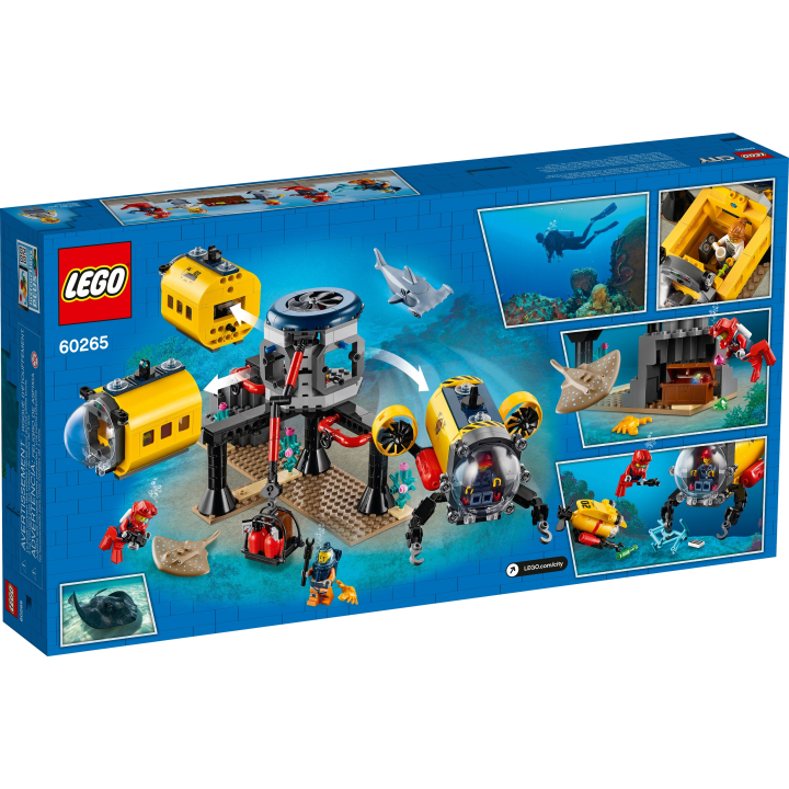 Base per esplorazioni oceaniche - Lego City 60265