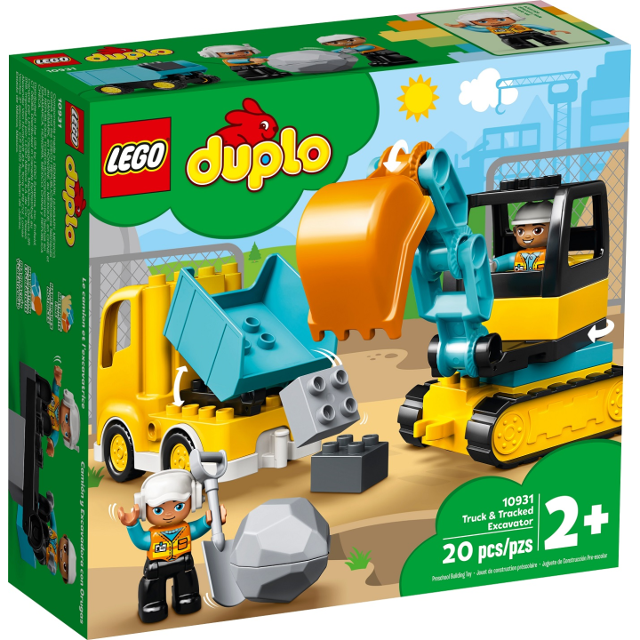 Camion e scavatrice cingolata - Lego Duplo 10931