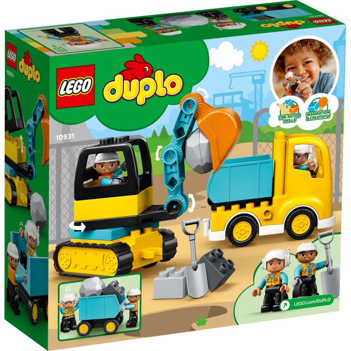 Camion e scavatrice cingolata - Lego Duplo 10931
