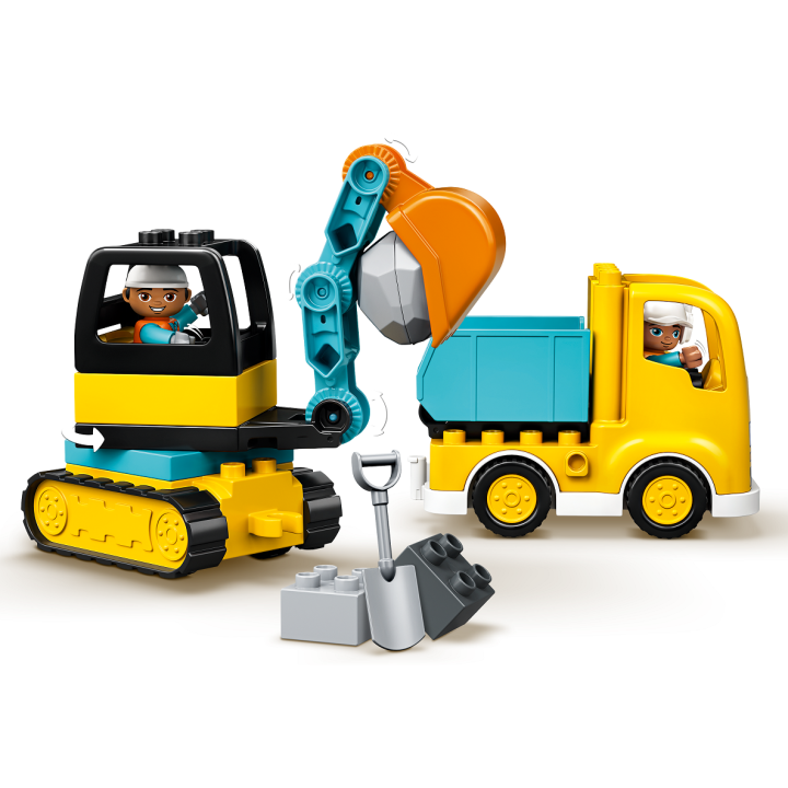 Camion e scavatrice cingolata - Lego Duplo 10931