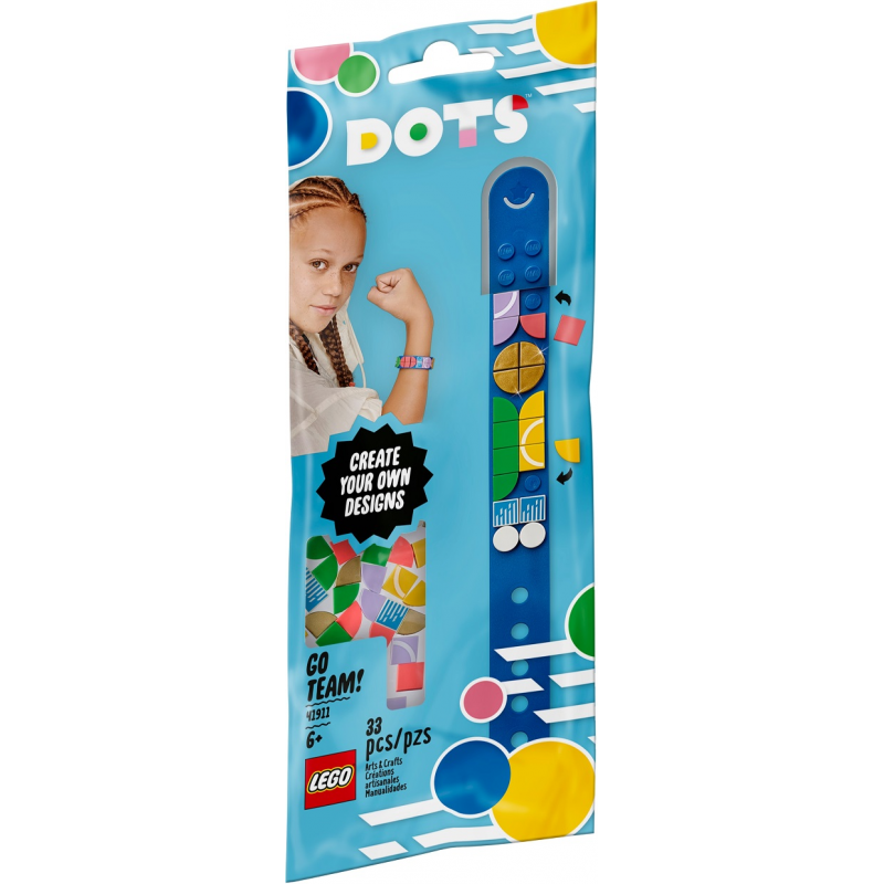 Braccialetto Sporty Team! - Lego Dots 41911