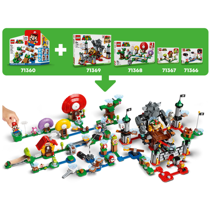 La caccia al tesoro di Toad - Pack di Espansione - Lego Super Mario 71368