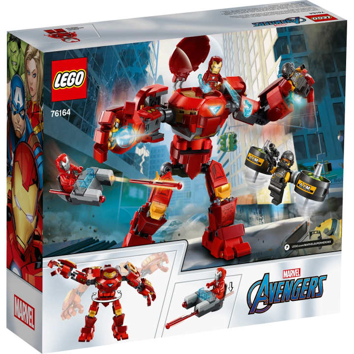 Iron Man Hulkbuster contro l’agente A.I.M. - Lego Marvel 76164