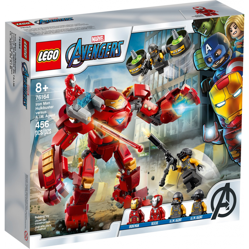 Iron Man Hulkbuster contro l'agente A.I.M. - Lego Marvel 76164