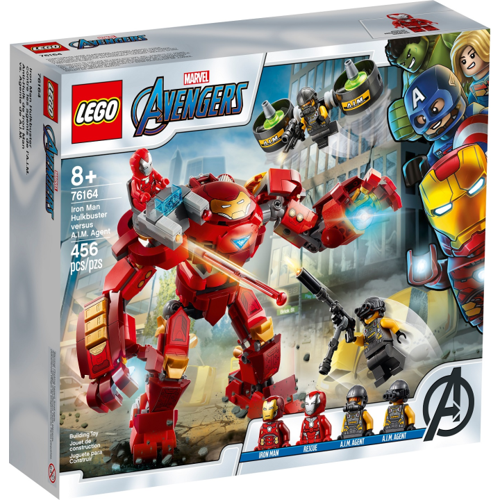 Iron Man Hulkbuster contro l’agente A.I.M. - Lego Marvel 76164