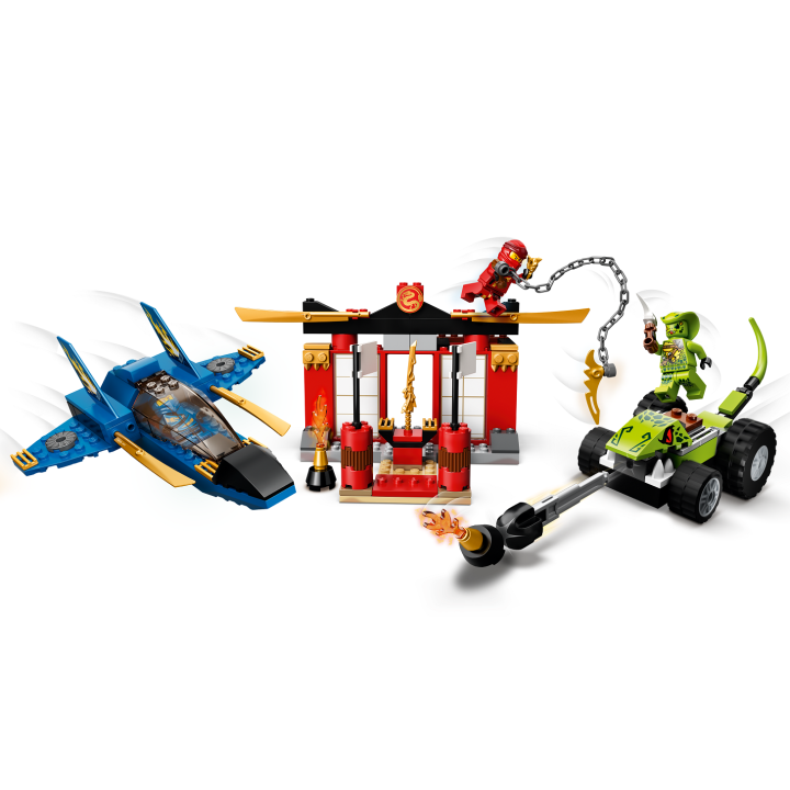 Battaglia sullo Storm Fighter - Lego Ninjago 71703