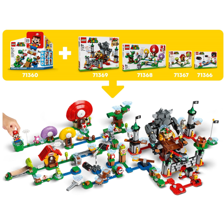 Scivolo della Pianta Piranha - Pack di Espansione - Lego Super Mario 71365