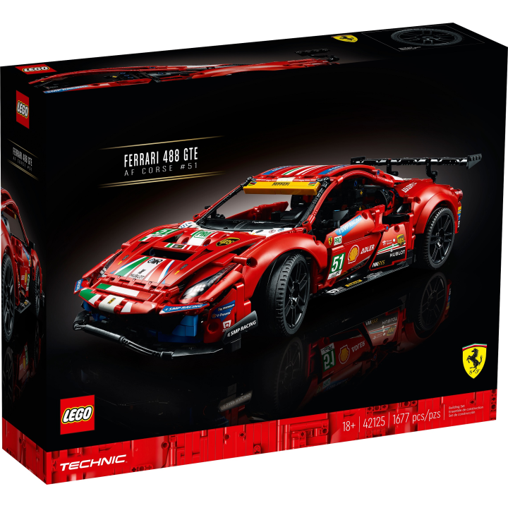 Ferrari 488 GTE “AF Corse 51” - Lego Technic 42125
