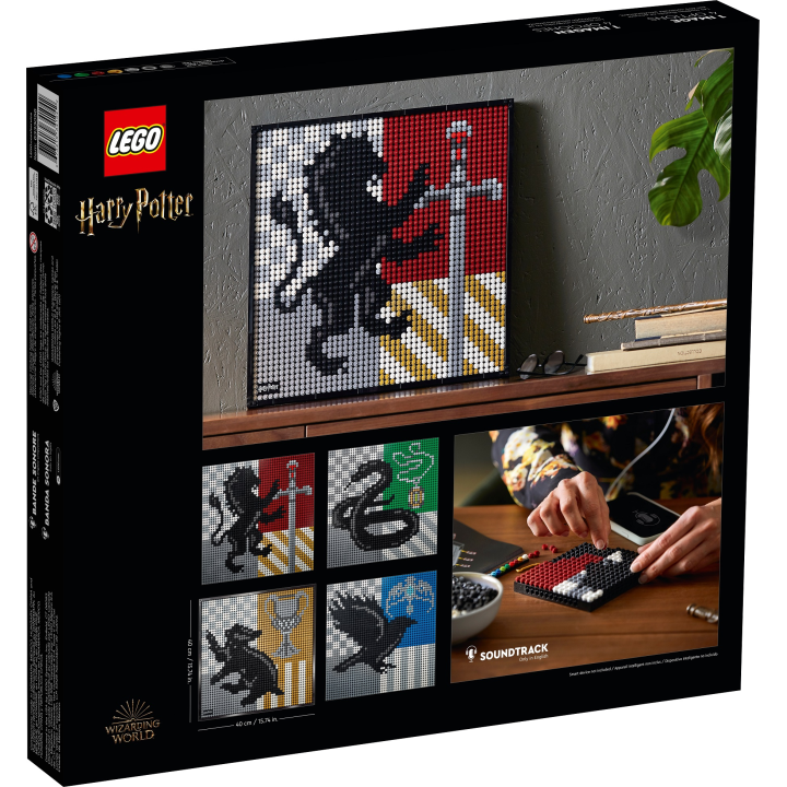 Harry Potter Hogwarts Crests - Lego Art 31201