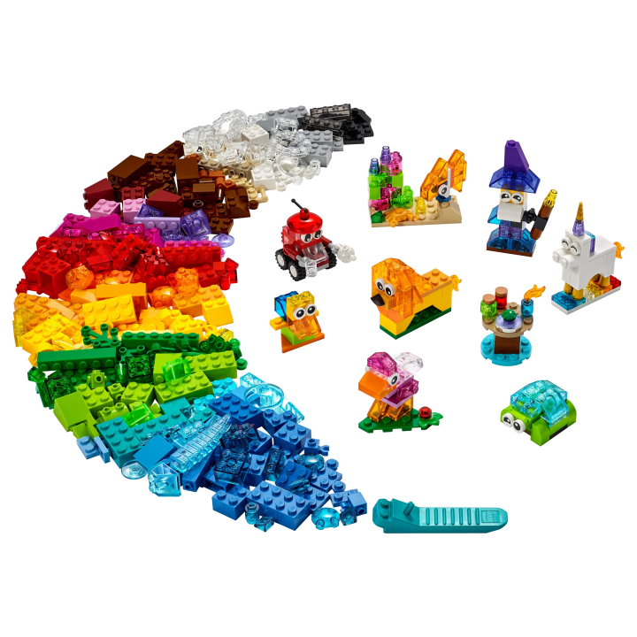 Mattoncini trasparenti creativi - Lego Classic 11013