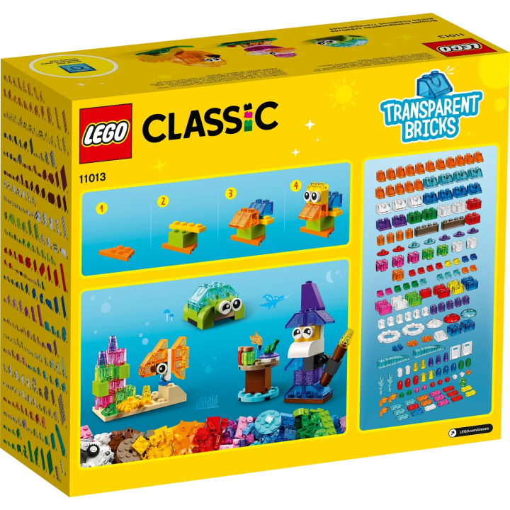 Mattoncini trasparenti creativi - Lego Classic 11013