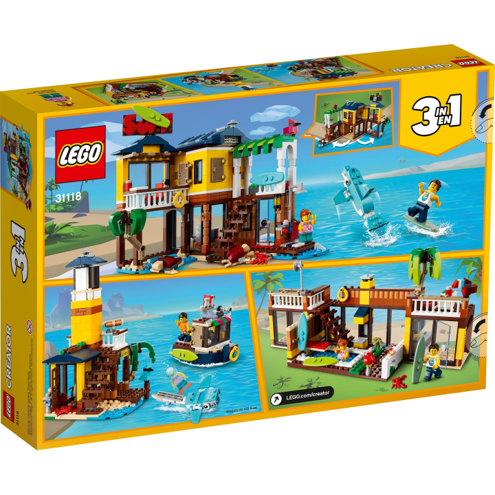 Surfer Beach House - Lego Creator 31118