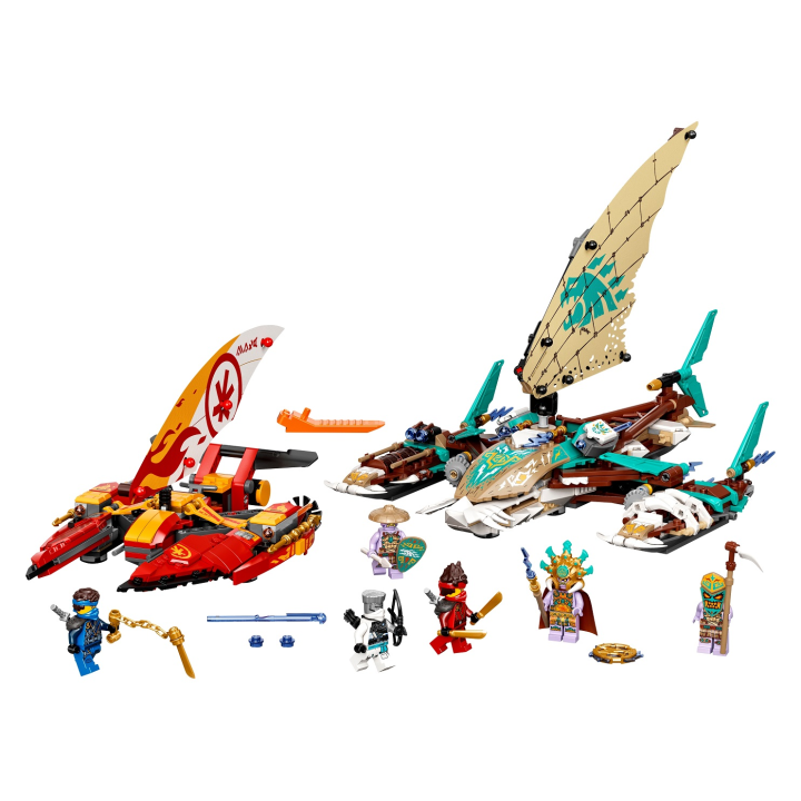 Battaglia in mare dei catamarani - Lego Ninjago 71748