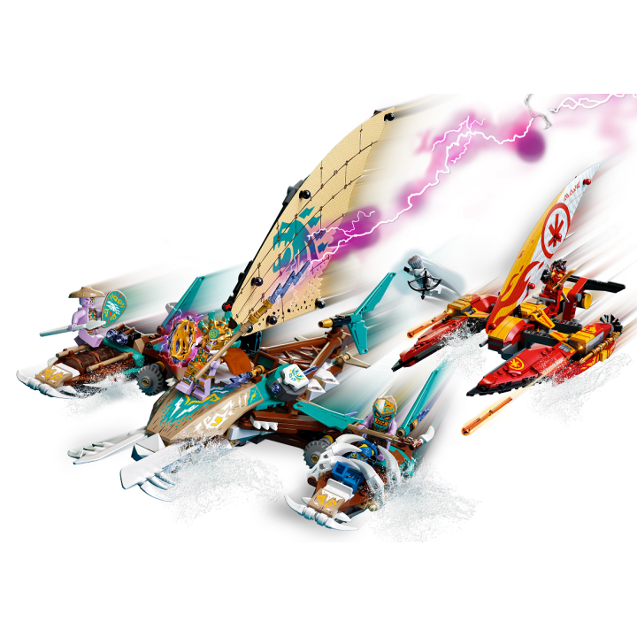 Battaglia in mare dei catamarani - Lego Ninjago 71748