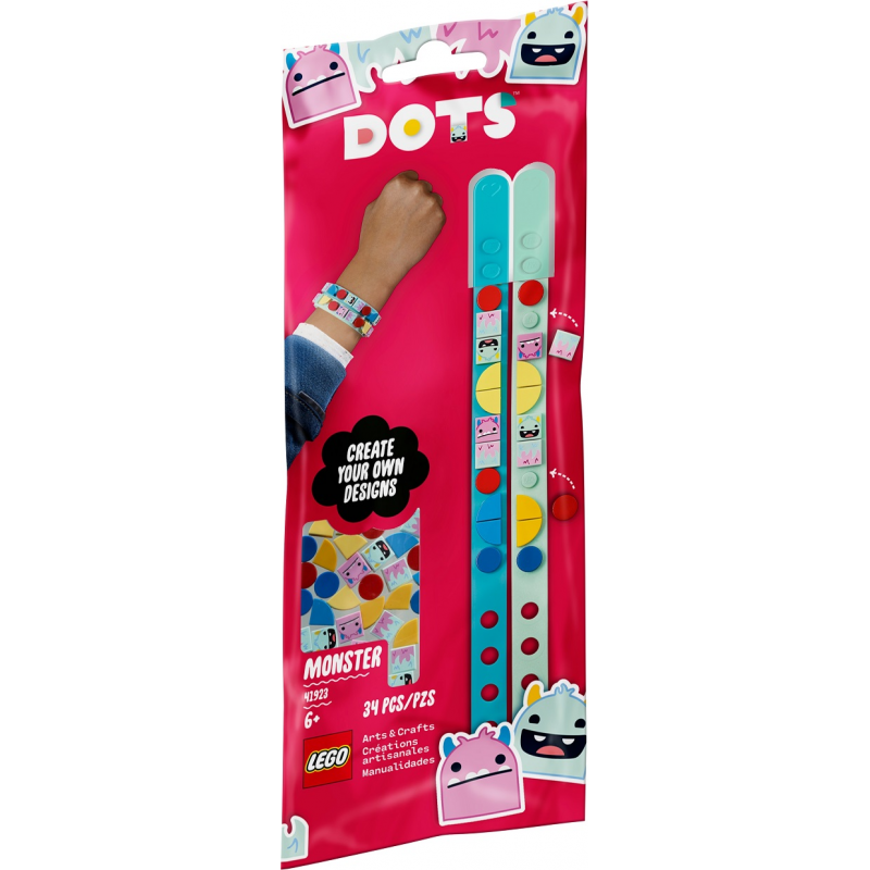 Braccialetti mostro - Lego Dots 41923