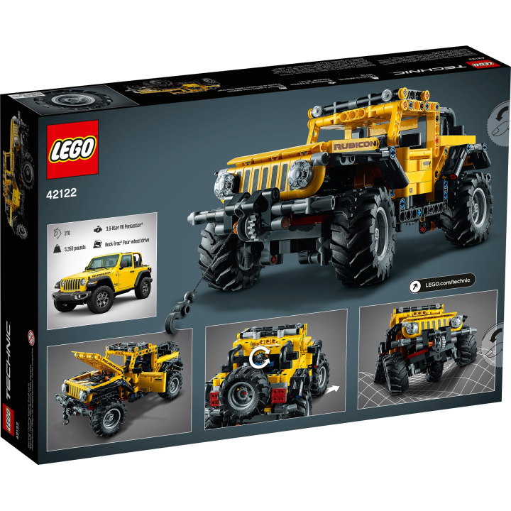 Jeep Wrangler - Lego Technic 42122