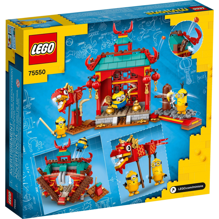 La battaglia Kung Fu dei Minions - Lego Minions 75550