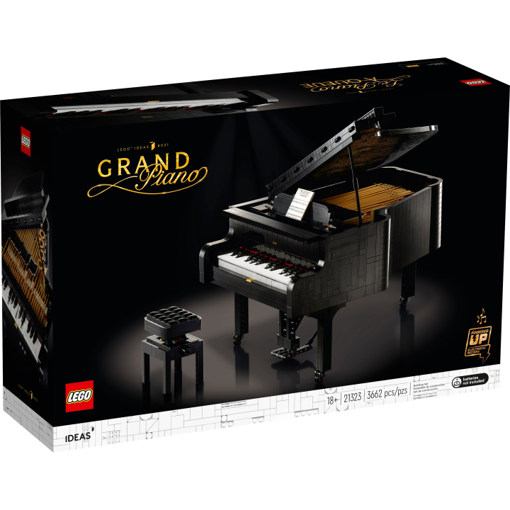 Pianoforte a coda - Lego Ideas 21323