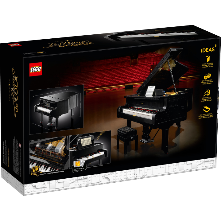 Pianoforte a coda - Lego Ideas 21323