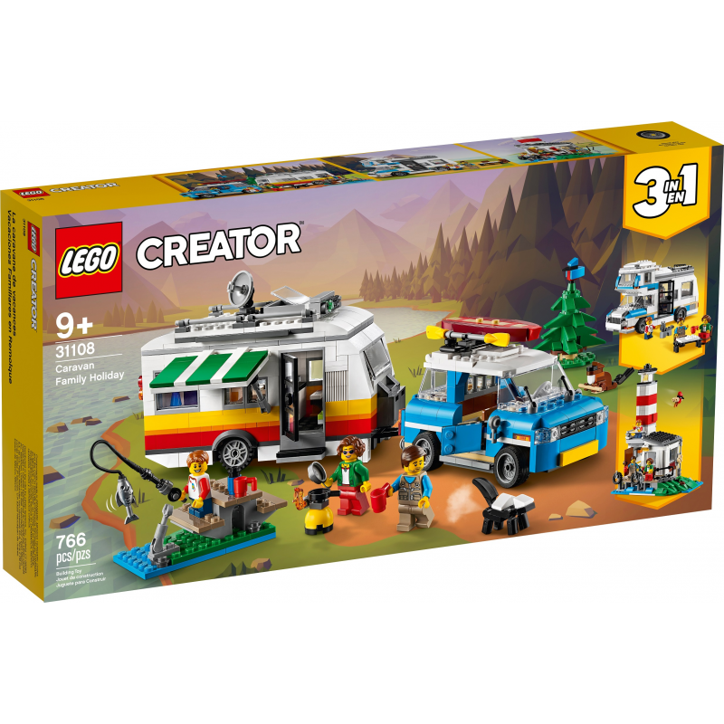 Vacanze in Roulotte - Lego Creator 31108