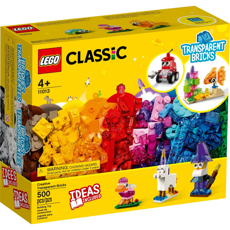 Mattoncini trasparenti creativi - Lego Classic 11013