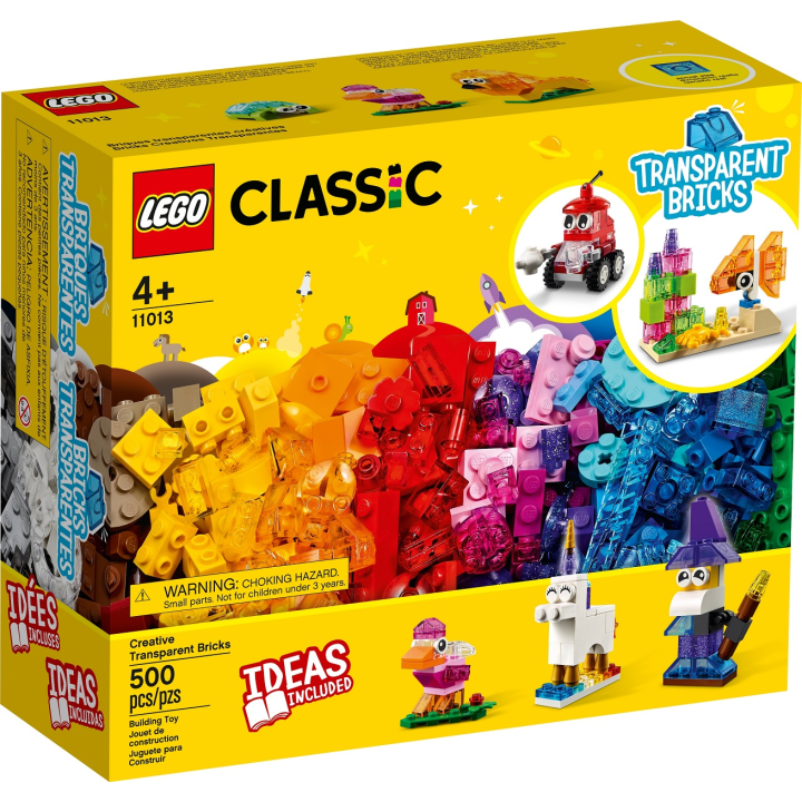 Mattoncini trasparenti creativi - Lego Classic 11013