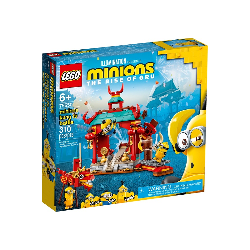 La battaglia Kung Fu dei Minions - Lego Minions 75550