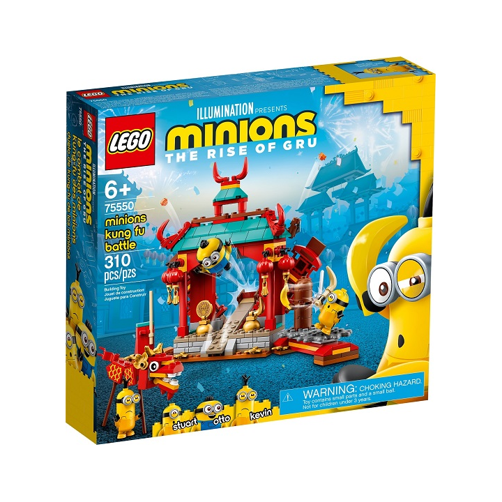 La battaglia Kung Fu dei Minions - Lego Minions 75550