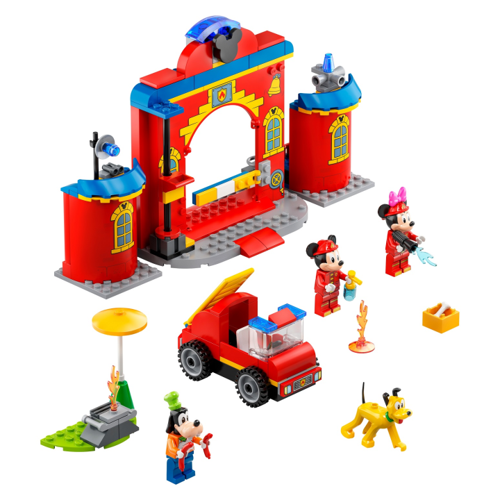 Autopompa e caserma di Topolino e i suoi amici - Lego Disney 10776
