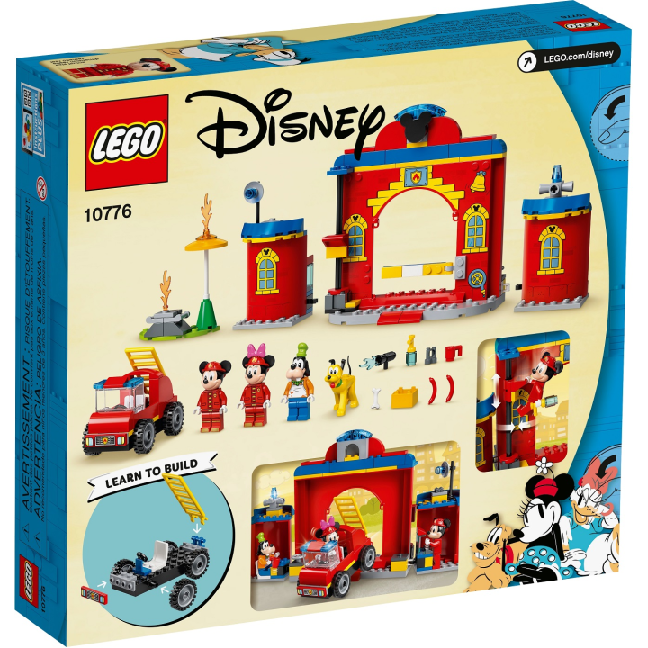 Autopompa e caserma di Topolino e i suoi amici - Lego Disney 10776