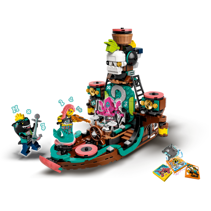 Punk Pirate Ship - Lego Vidiyo 43114