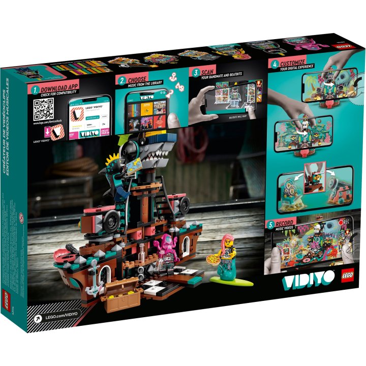 Punk Pirate Ship - Lego Vidiyo 43114