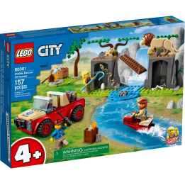 Fuoristrada di soccorso animale - Lego City 60301