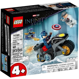 Scontro tra Captain America e Hydra - Lego Marvel 76189