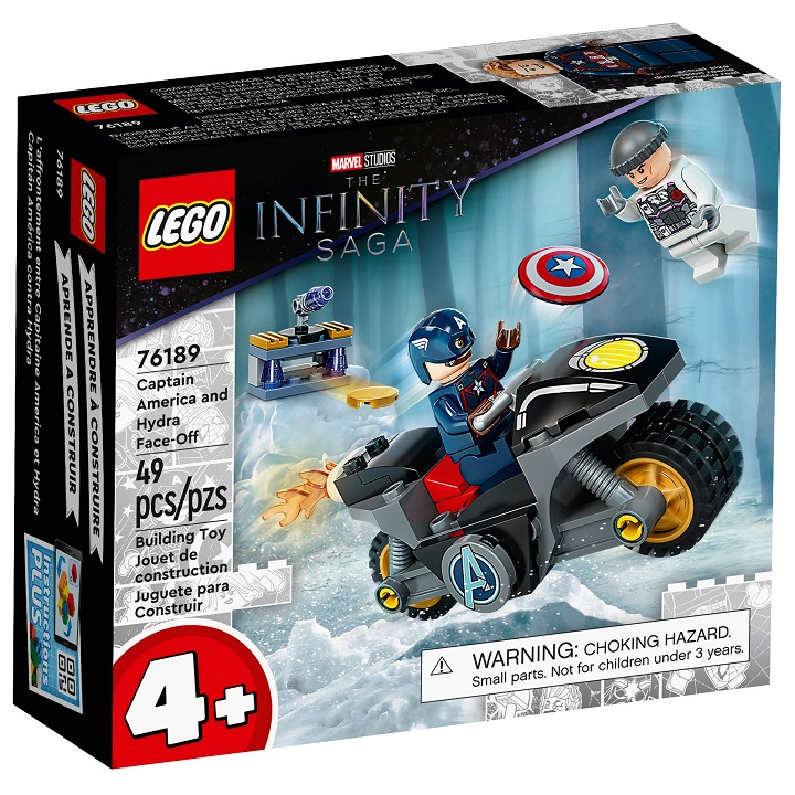 Scontro tra Captain America e Hydra - Lego Marvel 76189