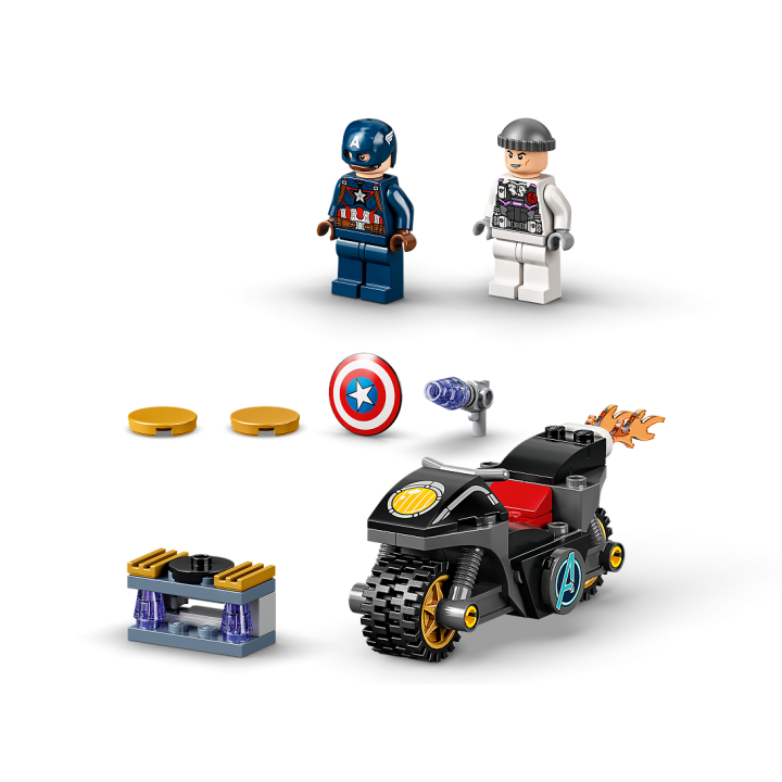 Scontro tra Captain America e Hydra - Lego Marvel 76189