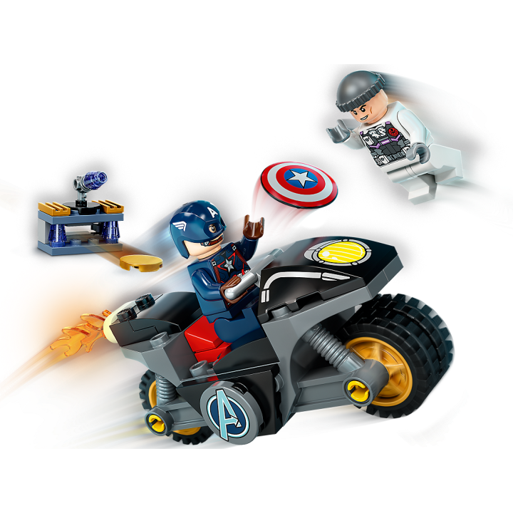 Scontro tra Captain America e Hydra - Lego Marvel 76189