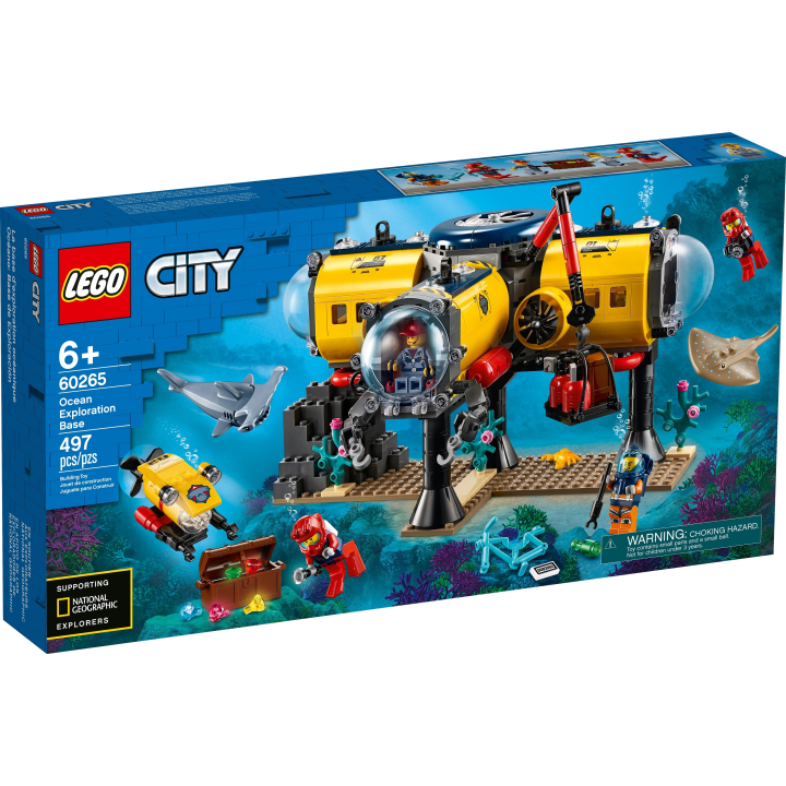 Base per esplorazioni oceaniche - Lego City 60265