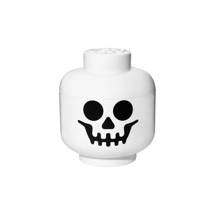 Contenitore Lego testa small halloween bianco - Lego 4031