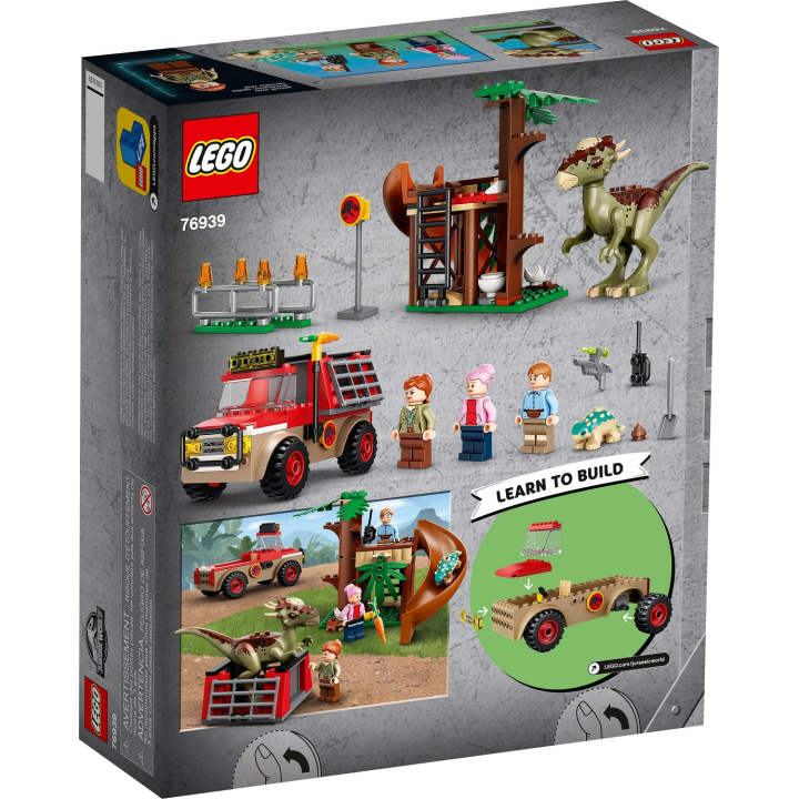 La fuga del dinosauro Stygimoloch - Lego Jurassic World 76939