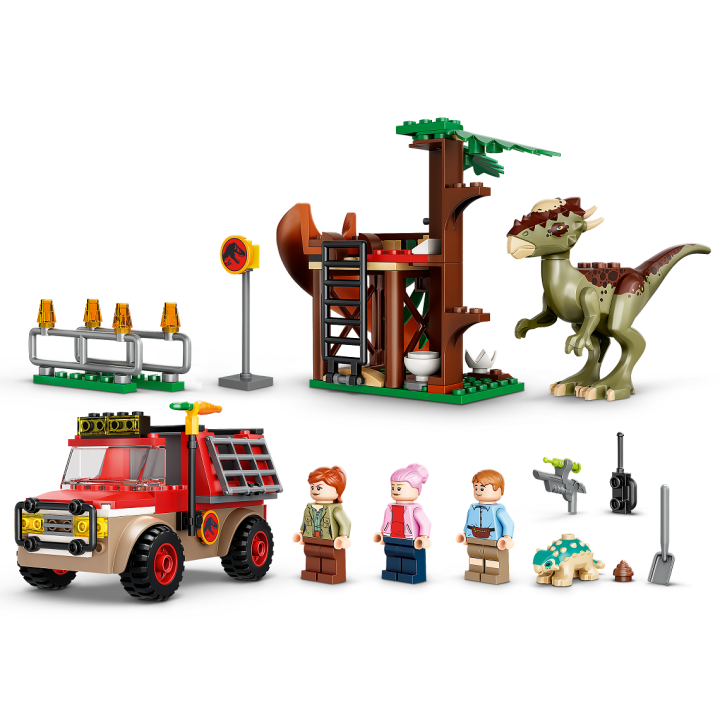 La fuga del dinosauro Stygimoloch - Lego Jurassic World 76939