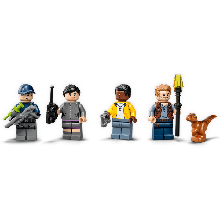 Fuga sulla barca del dinosauro Baryonyx - Lego Jurassic World 76942