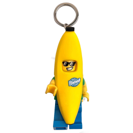 Portachiavi banana con torcia - Lego LGL-KE118