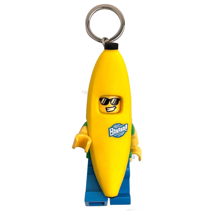 Portachiavi banana con torcia - Lego LGL-KE118