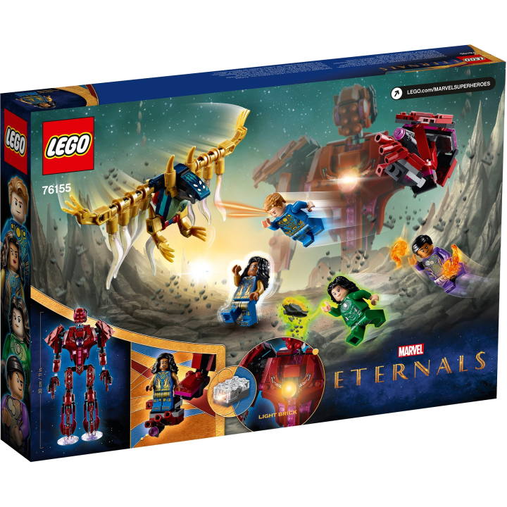 Gli Eternals all’ombra di Arishem - Lego Marvel 76155