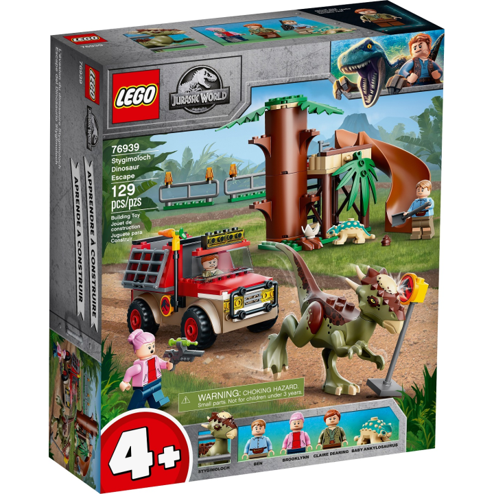 La fuga del dinosauro Stygimoloch - Lego Jurassic World 76939