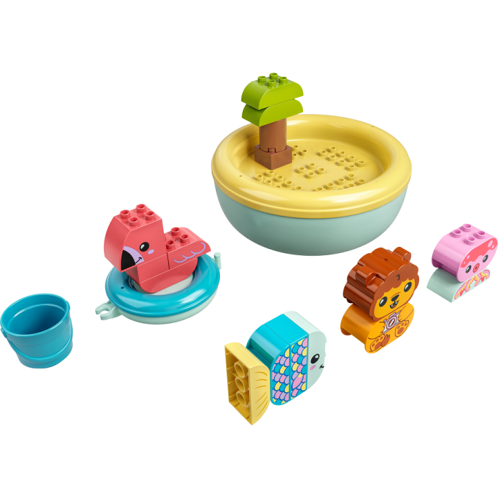 Ora del bagnetto: Isola degli animali galleggiante - Lego Duplo 10966