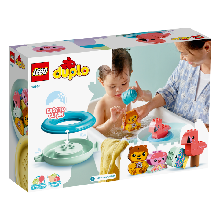 Ora del bagnetto: Isola degli animali galleggiante - Lego Duplo 10966