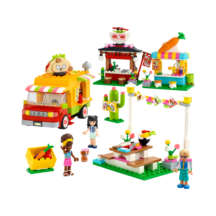 Il mercato dello street food - Lego Friends 41701